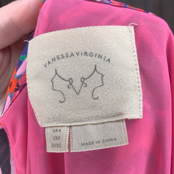 /SALE/ Vanessa Virginia Beaded Chiffon Maxi Dress - Picture 5 of 6